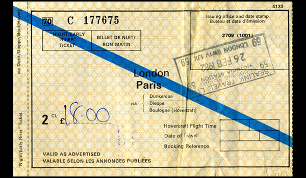 The cost of the Jim Morrison Paris Pilgrimage in 1982 The cost of the Jim Morrison Paris Pilgrimage in 1982